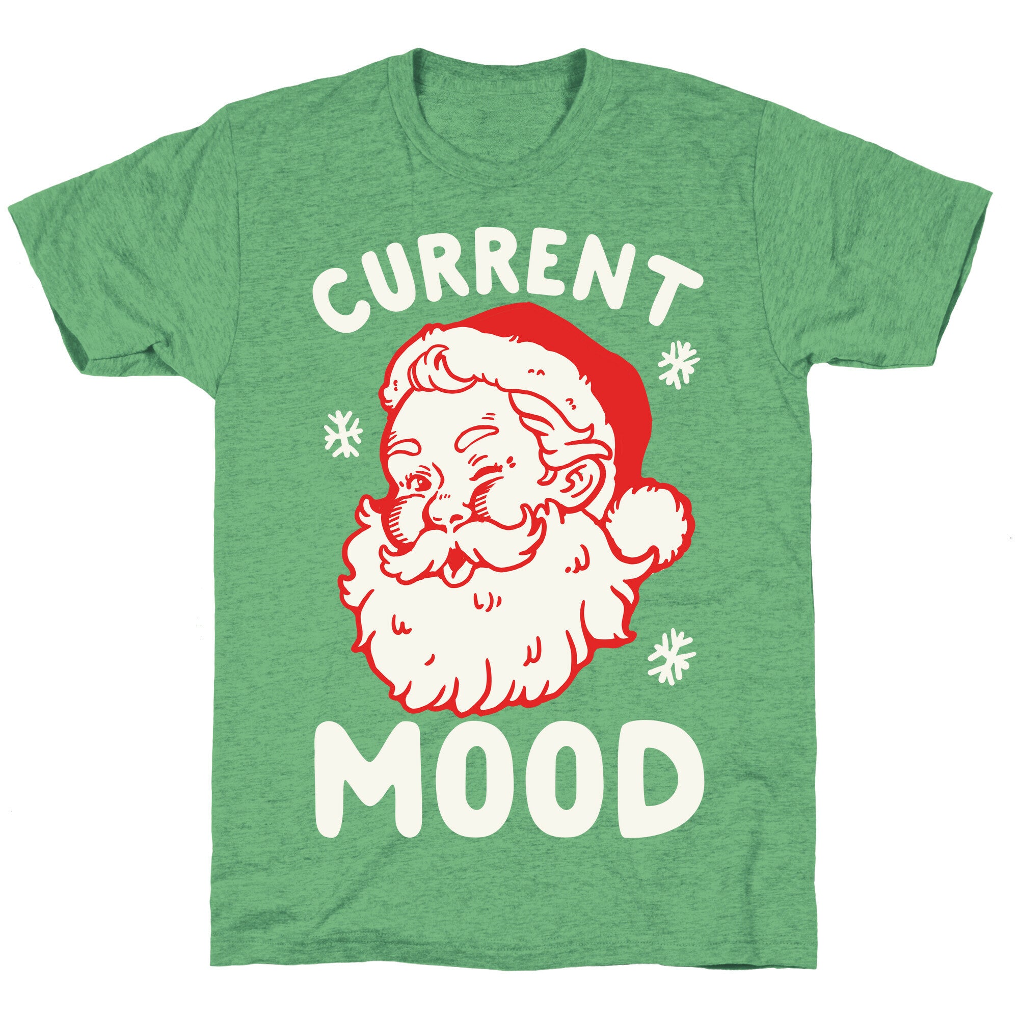 Current Mood: Christmas Unisex Triblend Tee
